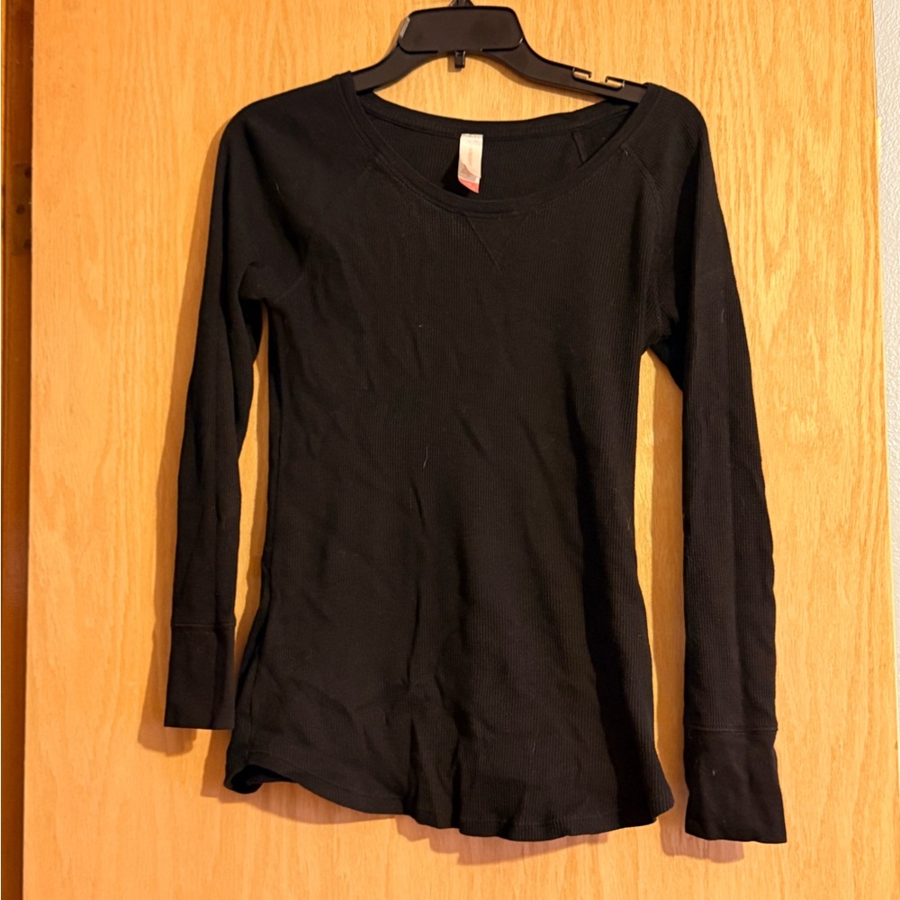 No Boundaries Black Long Sleeve Top
